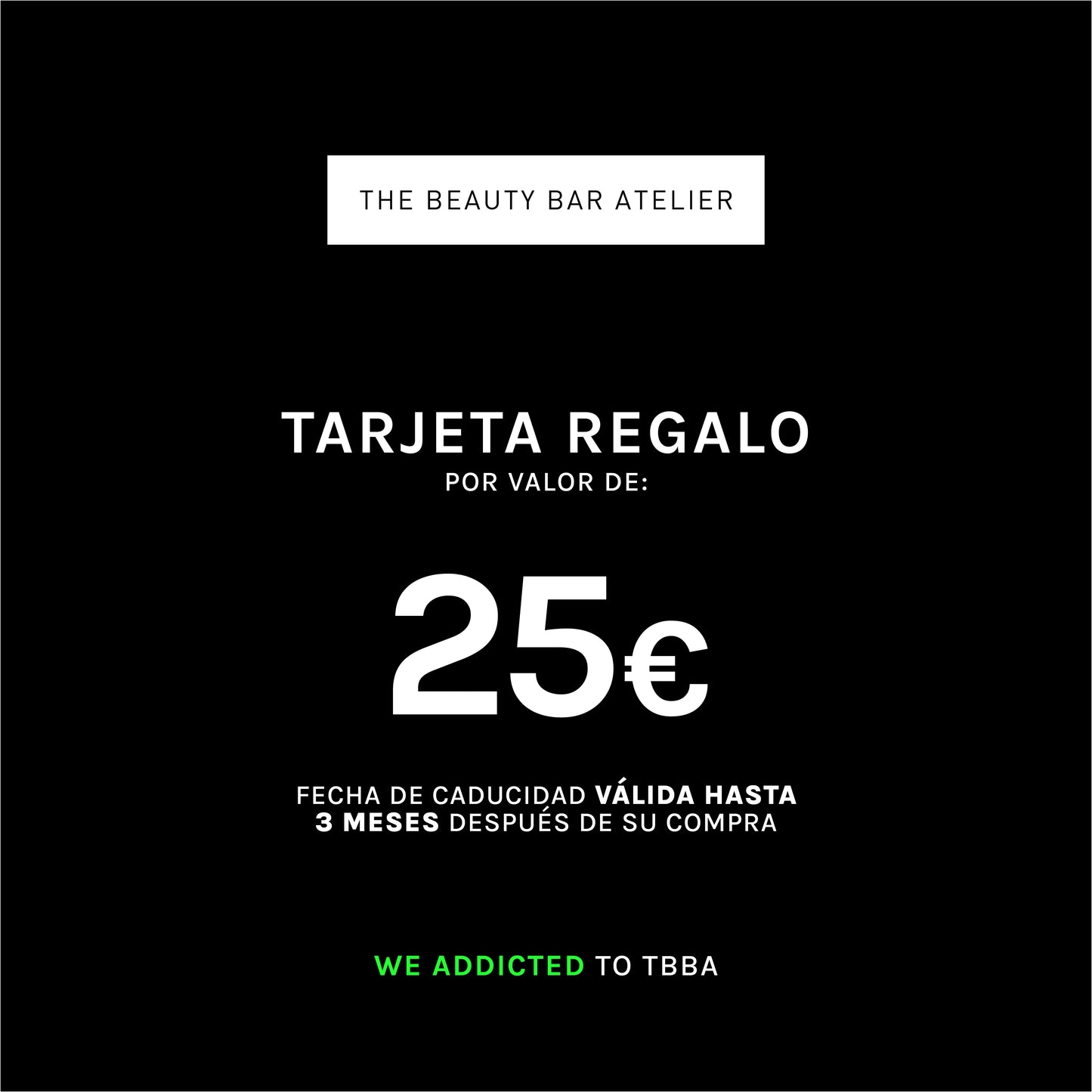 TARJETA REGALO 25€