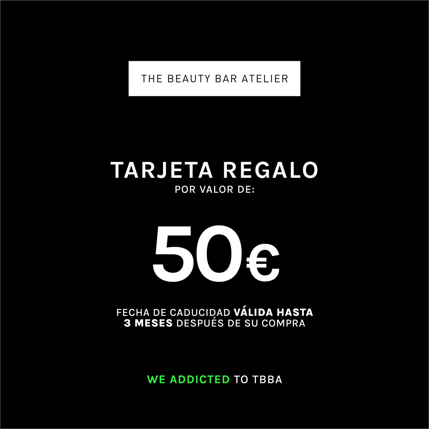TARJETA REGALO 50€