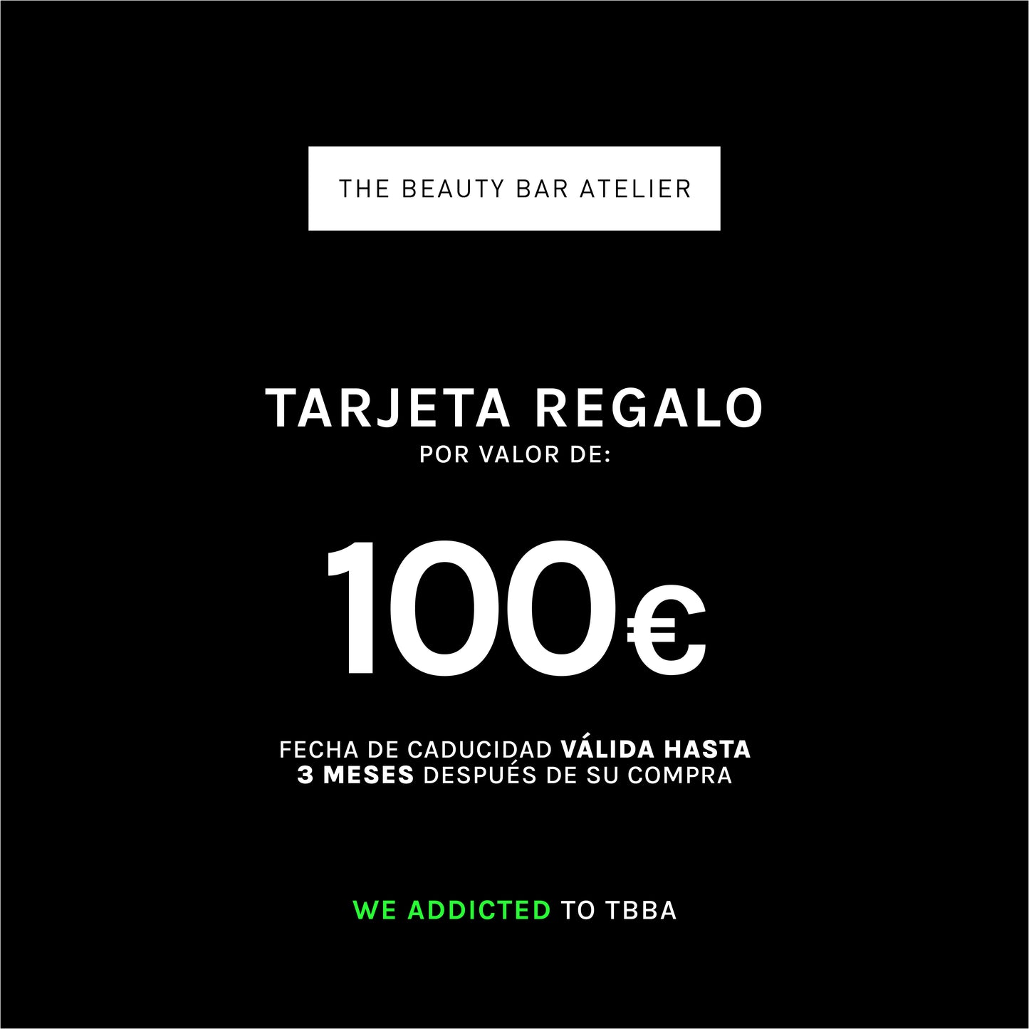 TARJETA REGALO 100€