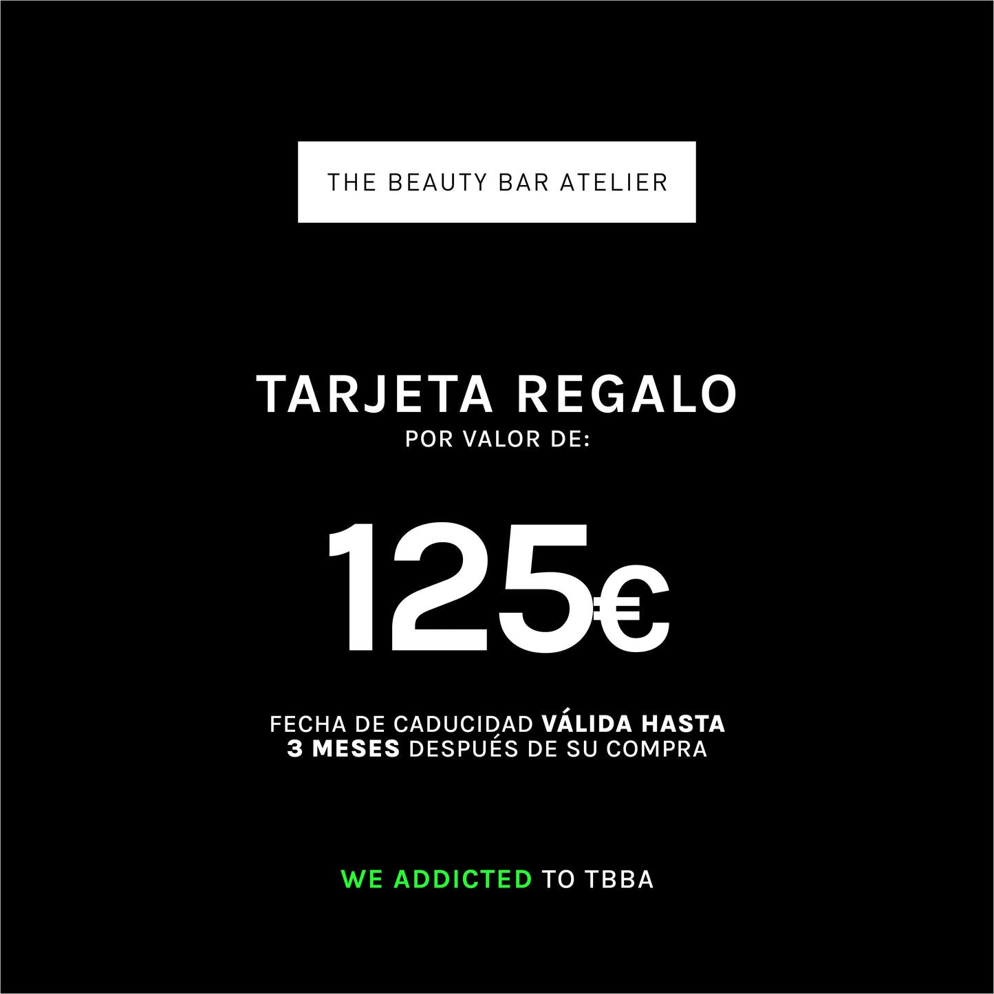 TARJETA REGALO 125€