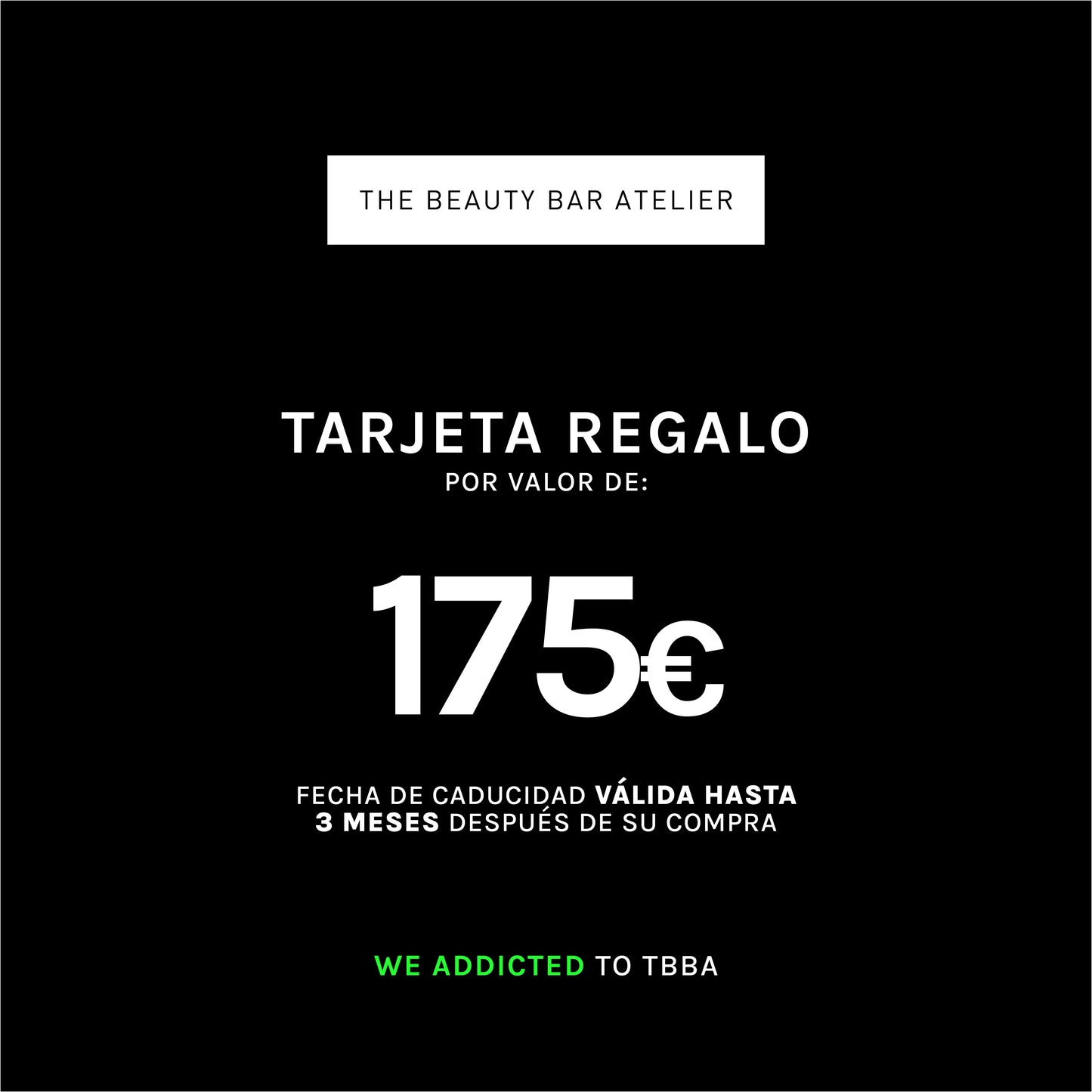 TARJETA REGALO 175€