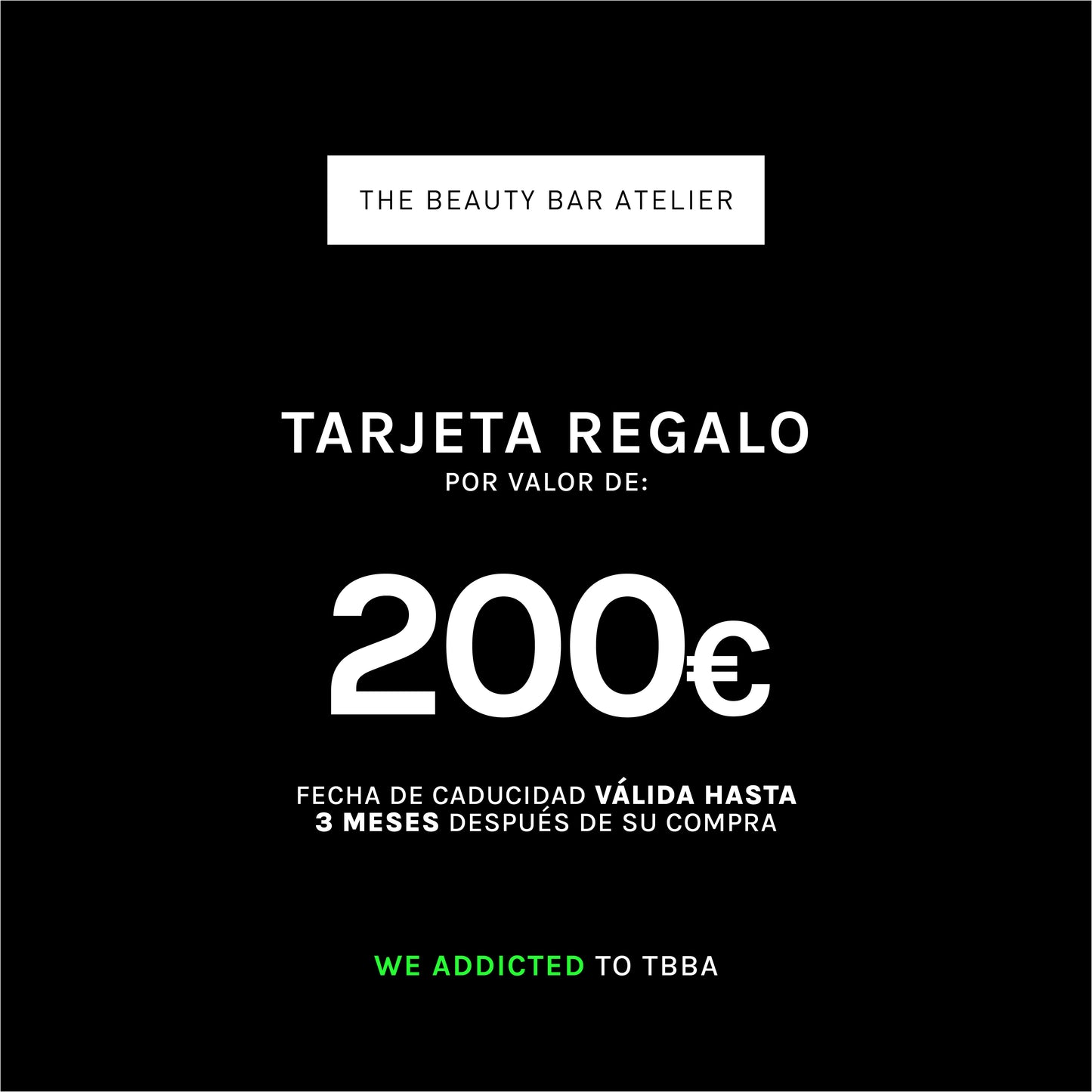 TARJETA REGALO 200€