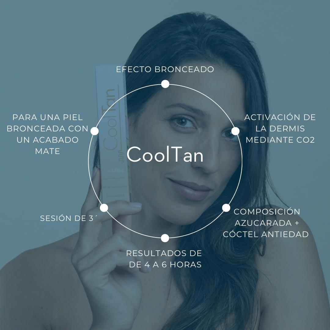 CoolTan Bronceado Natural y Efecto Tensor