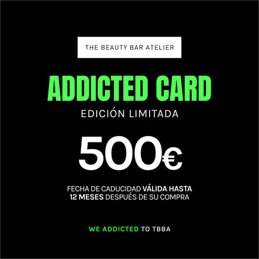 🔥 ADDICTED CARD – Edición Limitada (-50%) | Solo 25 unidades | 1 año de servicios incluidos